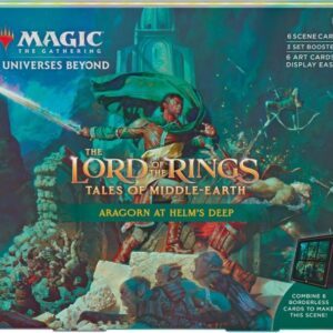 Magic the Gathering - Lord of the Rings - Tales of Middle-earth Scene Box - Aragorn at Helm's Deep